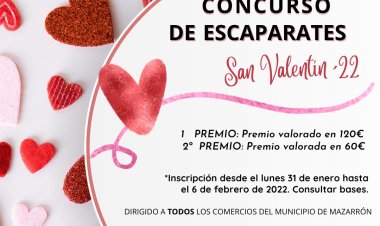 PARTICIPA EN EL CONCURSO DE DECORACIÓN DE ESCAPARATES DE SAN VALENTÍN 2022