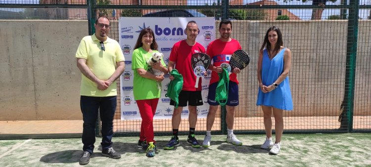 II TORNEO DE PÁDEL EN BENEFICIO DE APROAMA ORGANIZADO POR LA CONCEJALÍA DE DEPORTES DEL AYUNTAMIENTO DE MAZARRÓN