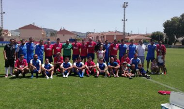 L PASADO DOMINGO 12 DE JUNIO SE JUGÓ EN EL ESTADIO PEDRO MÉNDEZ DE MAZARRÓN EL PARTIDO MAZARRÓN VETERANOS VS. BALA AZUL VETERANOS