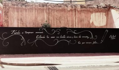 LA CONCEJALÍA DE POLÍTICA SOCIAL CONTINÚA CON LA INICIATIVA DE EMBELLECER MUROS DE NUESTRO MUNICIPIO.