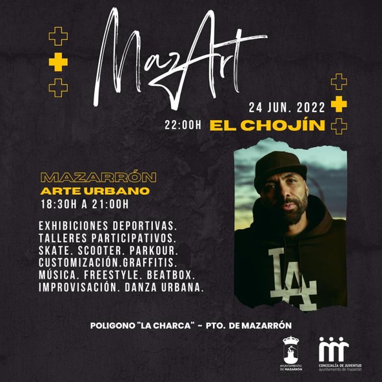 LA CONCEJALÍA DE JUVENTUD PRESENTA "MAZART" LA PRIMERA JORNADA DE ARTE URBANA DEL MUNICIPIO