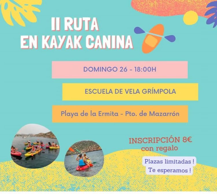 II RUTA EN KAYAK CANINA EN BENEFICIO DE APROAMA