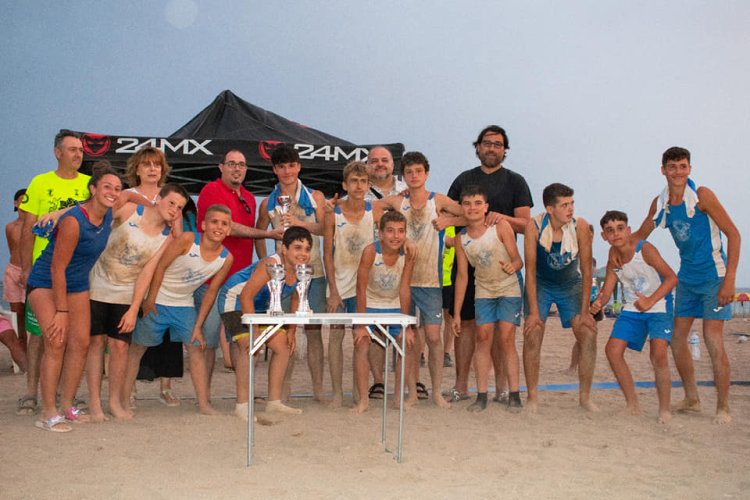 EL PASADO FIN DE SEMANA SE CELEBRÓ EN LA PLAYA DE BOLNUEVO EL IV CAMPEONATO DE BALONMANO PLAYA VILLA DE MAZARRÓN.