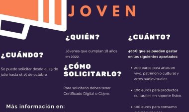 BONO CULTURAL JOVEN