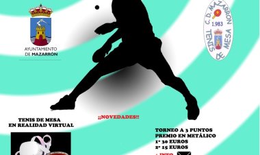 PRESENTACIÓN OPEN TENIS DE MESA Y V CONCENTRACIÓN DE TENIS DE MESA PLAYAS DE MAZARRÓN