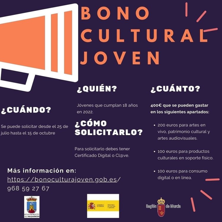 BONO CULTURAL JOVEN