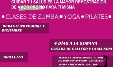 'NOS MOVEMOS POR VOSOTRAS!. La Concejalía de Igualdad organiza estas actividades deportivas con el objetivo de cuidar la salud física y mental de las participantes.