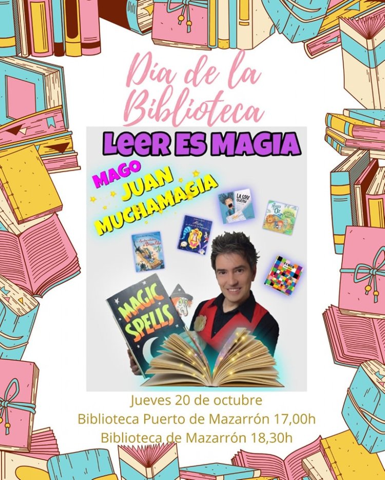 MAZARRON: ACTIVIDADES PARA LOS MÁS PEQUEÑOS PARA CELEBRAR EL DÍA DE LA BIBLIOTECA