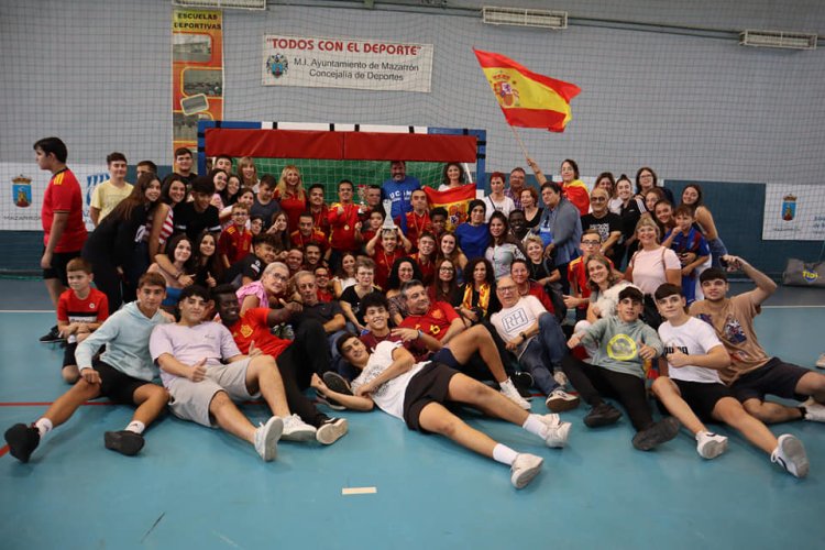 ESPAÑA SE CONVIERTE EN CAMPEONA DE EUROPA Y SUBCAMPEONA DEL TORNEO CELEBRADO ESTE FIN DE SEMANA EN MAZARRÓN