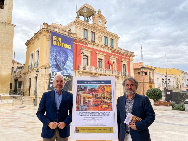 CONVOCADO EL XIX CERTAMEN NACIONAL DE PINTURA AL AIRE LIBRE PAISAJES DE MAZARRÓN “MEMORIAL DOMINGO VALDIVIESO”