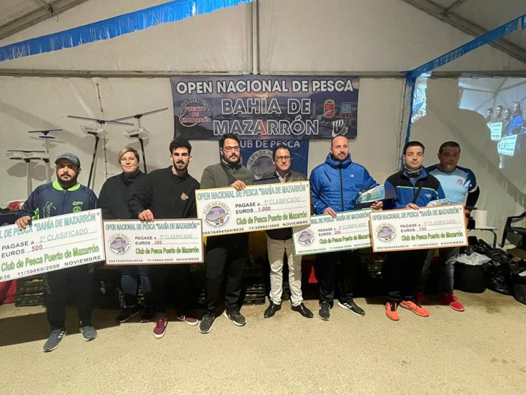 ESTE FIN DE SEMANA SE HA CELEBRADO EN MAZARRÓN LA XVI EDICIÓN DEL OPEN NACIONAL DE PESCA "BAHÍA DE MAZARRÓN"