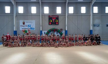 EL PASADO FIN DE SEMANA LAS NIÑAS DE LA ESCUELA DEPORTIVA MUNICIPAL DE GIMNASIA RÍTMICA CELEBRARON SU SESIÓN DE FIN DE TRIMESTRE