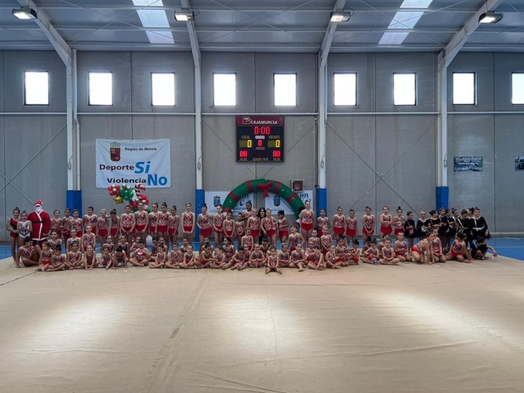 EL PASADO FIN DE SEMANA LAS NIÑAS DE LA ESCUELA DEPORTIVA MUNICIPAL DE GIMNASIA RÍTMICA CELEBRARON SU SESIÓN DE FIN DE TRIMESTRE