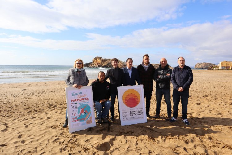 MAZARRÓN SERÁ SEDE DE LA COPA SURF JUNIOR MEDITERRÁNEO Y DE LA PRIMERA COPA DE ESPAÑA PARASURFING