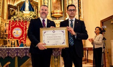 SALVADOR SÁNCHEZ YEPES PREGONA LA SEMANA SANTA DE MAZARRÓN: “DESDE QUE FUI COSTALERO NO HAY SENSACIÓN QUE SE PUEDA IGUALAR”