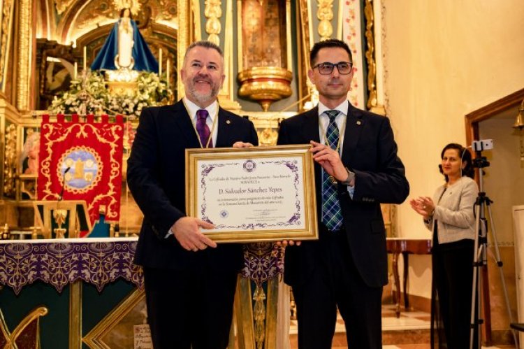 SALVADOR SÁNCHEZ YEPES PREGONA LA SEMANA SANTA DE MAZARRÓN: “DESDE QUE FUI COSTALERO NO HAY SENSACIÓN QUE SE PUEDA IGUALAR”