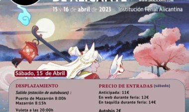 ¿QUIERES IR AL SALÓN DEL MANGA Y CULTURA JAPONESA DE ALICANTE?