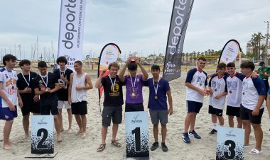 DEPORTES ICAMPEONATO REGIONAL DE VOLEY PLAYA DEL PROGRAMA DE DEPORTE ESCOLAR