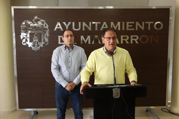 RUEDA DE PRENSA DEL ALCALDE DE MAZARRÓN Y EL CONCEJAL DE SANIDAD