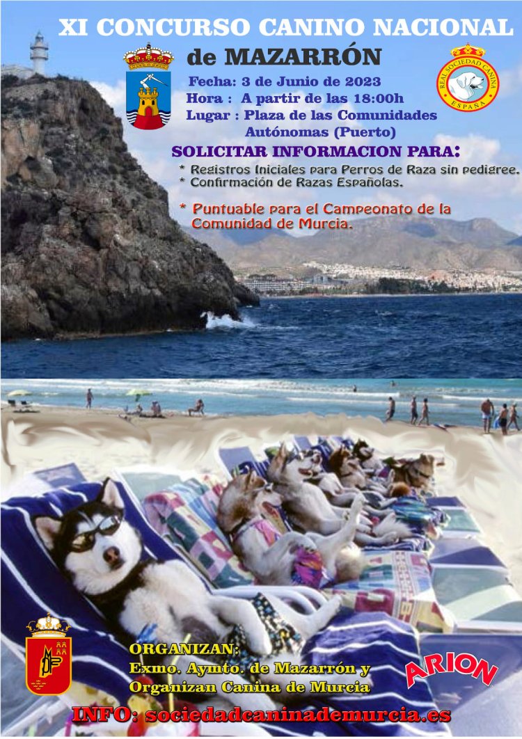 XI CONCURSO NACIONAL CANINO DE MAZARRÓN