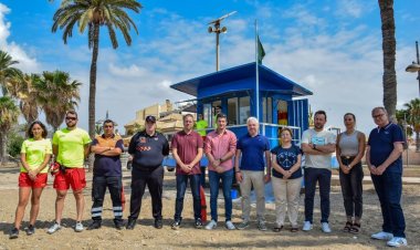 INICIADO EL SERVICIO DE VIGILANCIA Y SOCORRISMO EN TRECE PLAYAS DE MAZARRÓN