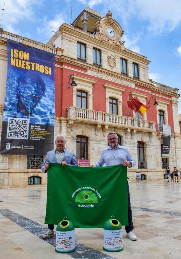 MAZARRÓN COMPETIRÁ ESTE VERANO POR CONSEGUIR LA BANDERA VERDE DE LA SOSTENIBILIDAD HOSTELERA DE ECOVIDRIO