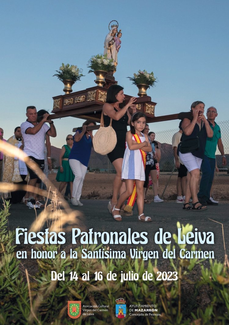 Leiva honrará a la Virgen del Carmen del 14 al 16 de Julio.