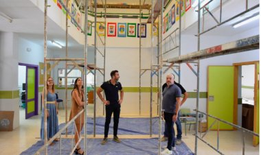 El Ayuntamiento invierte 1 millón de euros en la puesta a punto de los centros escolares de cara al nuevo curso.