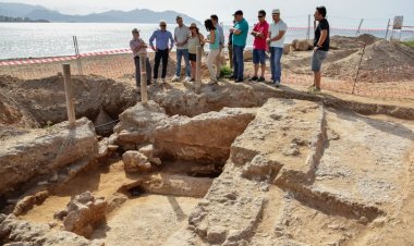 Un sistema de pasarelas permitirá la conservación y visualización de los restos arqueológicos en el paseo del Alamillo.