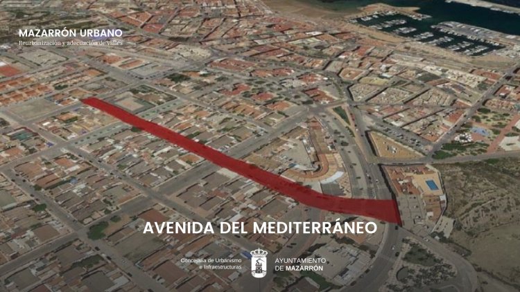 Se marca el inicio este mes de octubre de dos importantes remodelaciones dentro del plan de reurbanización MazarrónUrbano: