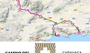 El Ayuntamiento y el ITREM acuerdan crear el Camino del Mediterráneo hacía  Caravaca de la Cruz.