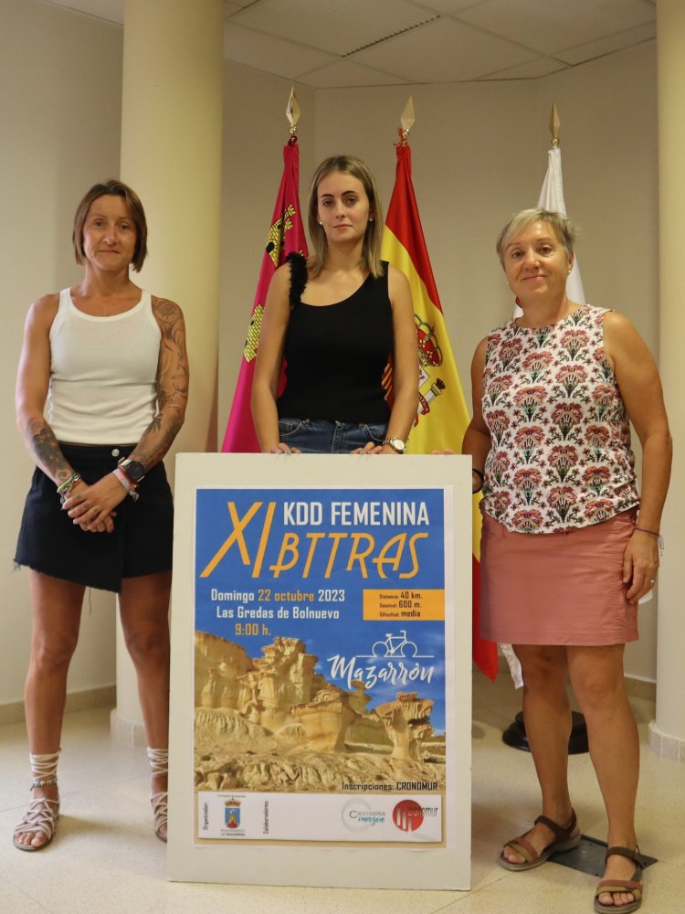 Deportes invita a las mujeres amantes del ciclismo de montaña a participar en la "XI KIDD Femenina BTTra.