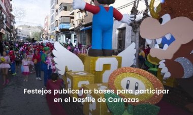 Festejos publica las bases para participar en el Desfile de Carrozas.