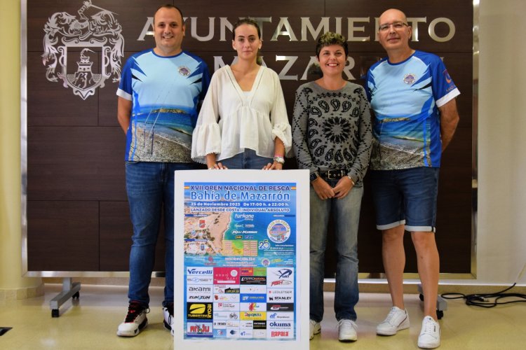 Las aguas del litoral mazarronero listas para el gran XVII Open Nacional de Pesca Bahía de Mazarrón