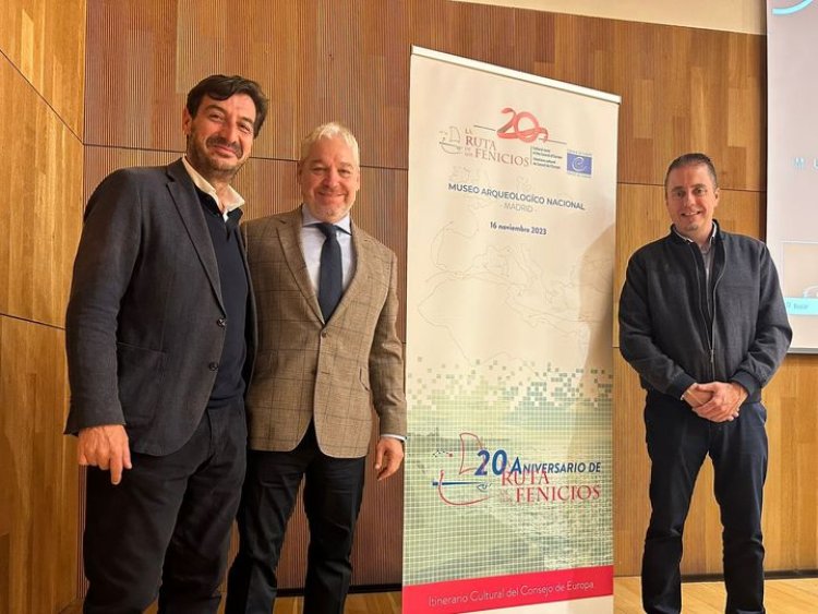 Mazarrón participa en el 20 aniversario de la Ruta de los Fenicios en Madrid.