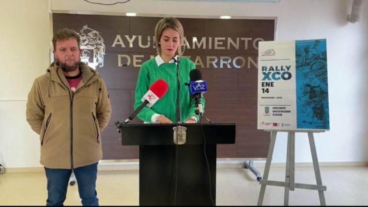 La Concejalía de Deportes, liderada por María Isabel Carrillo, presenta el evento Rally XCO que se celebrará este domingo 14 de enero