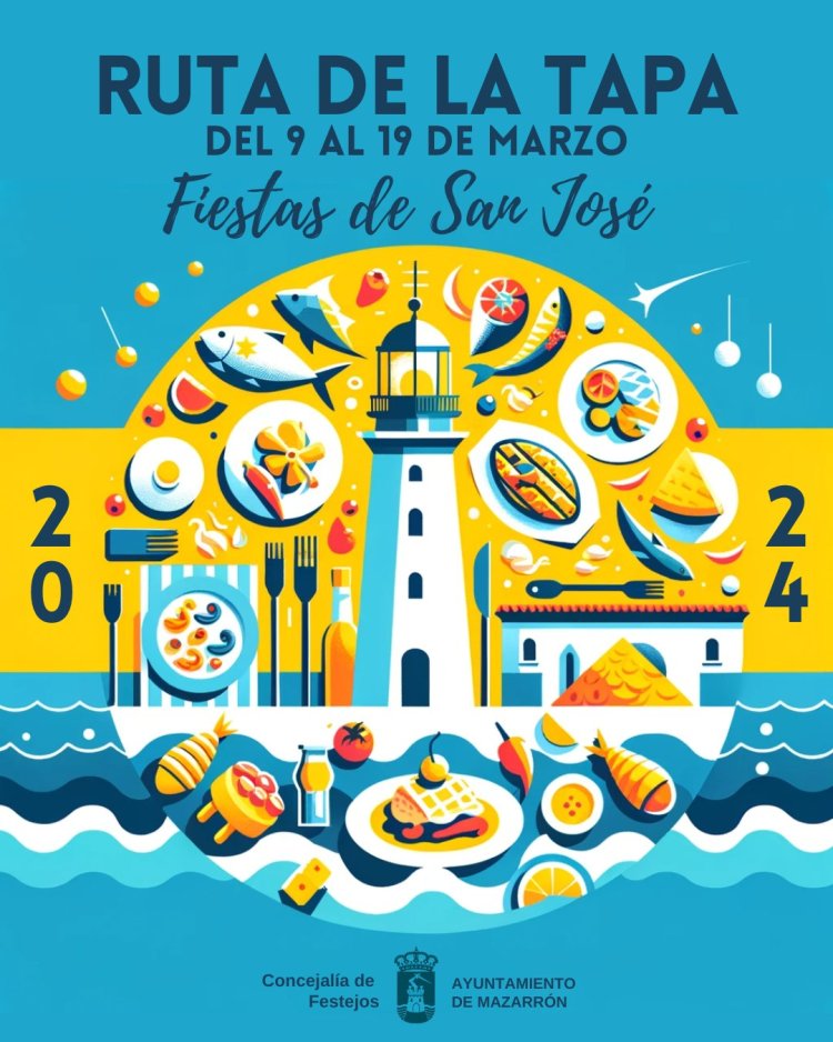 ¡Puerto de Mazarrón se viste de fiesta con la Ruta de la Tapa de San José!