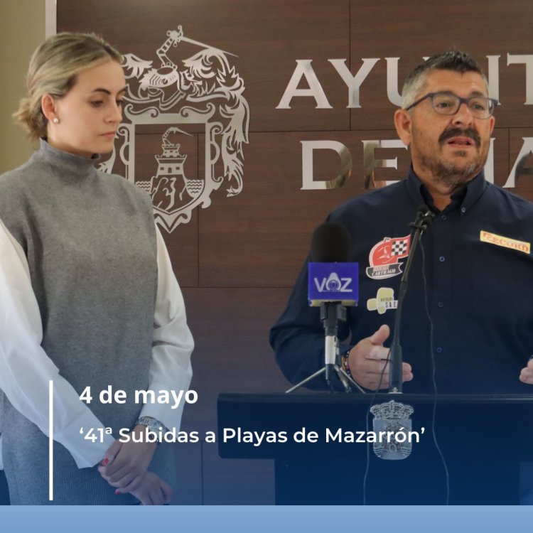 La 41ª edición de la Subida a Playas de Mazarrón regresa este 4 de mayo.