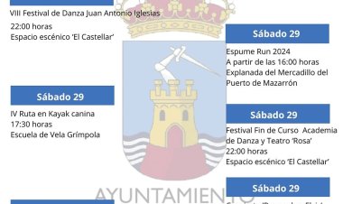 Ayuntamiento de Mazarrón: ¿Buscas planes para el fin de semana?