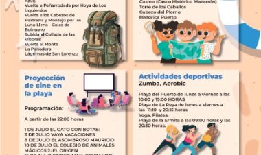 Presentación programación verano 2024 de la Concejalía de Turismo