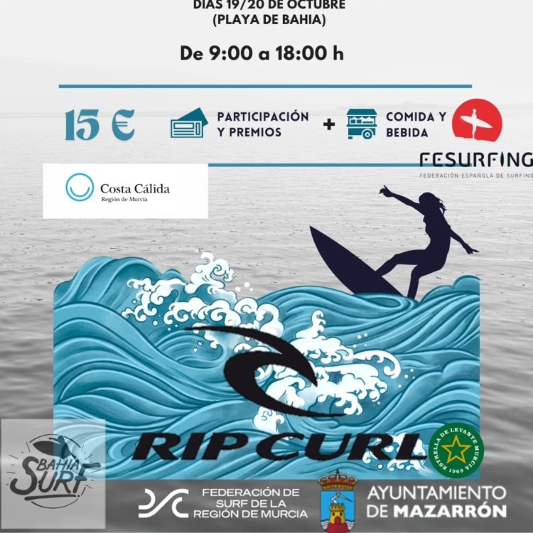 Los días 19 y 20 de octubre se celebra en la Playa de Bahía  el Surfito 14th Edition para disfrutar de un evento único que celebra 14 años de pasión por el surf