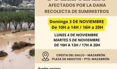 Seguimos con la recogida solidaria para los municipios afectados por la DANA.