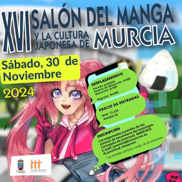 ¡No te pierdas el XVI Salón del Manga y la Cultura Japonesa de Murcia!