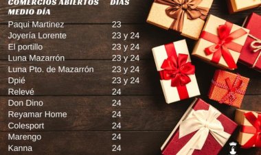 EN ESTAS FECHAS NAVIDEÑAS EL COMERCIO LOCAL ABRE POR TI
