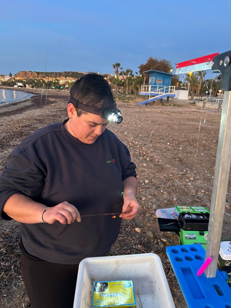 JUSTINIANO ALBACETE gana el primer social de la temporada 2025 del Club de Pesca Puerto de Mazarrón