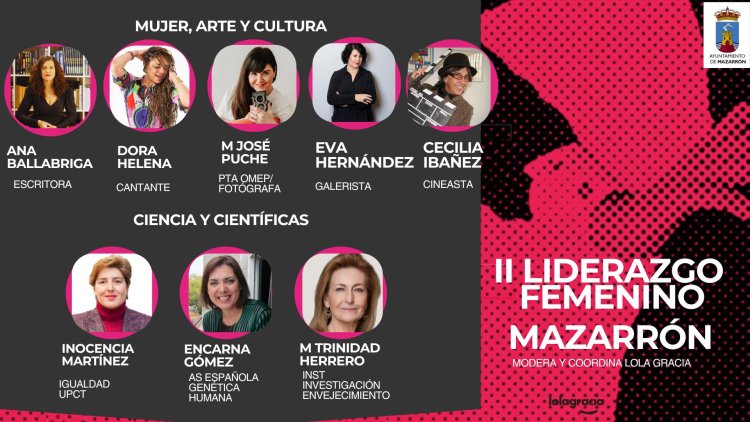 El próximo 1 de marzo Mazarrón acogerá la segunda sesión del Ciclo de Liderazgo Femenino