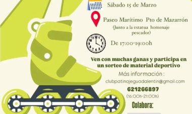 La concejal de Deportes  ha presentado la Patín Quedada 2025