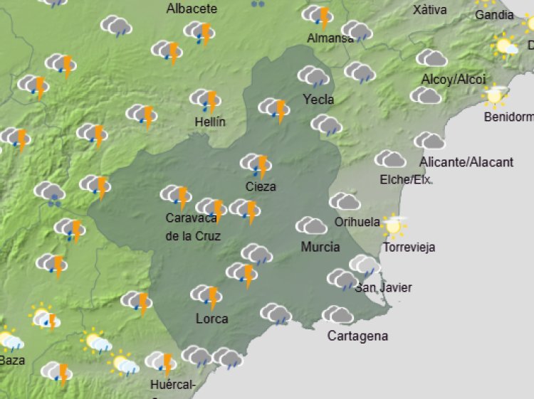 ¿Qué tiempo nos espera este fin de semana en Mazarrón?