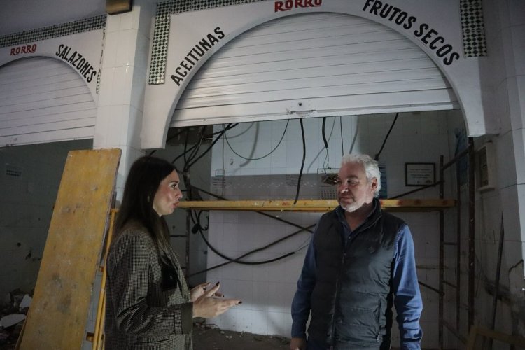 Inicio de obras en la Plaza de Abastos del Puerto de Mazarrón