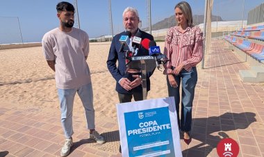 Mazarrón se prepara para vivir una nueva fiesta del fútbol playa con la Copa Presidente!